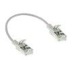 ACT hall 0,15 m LSZH U/FTP CAT6A andmekeskuse õhuke ribakaabel RJ45-pistikutega
