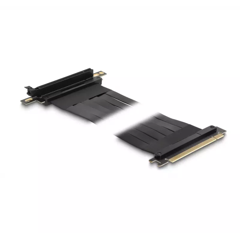 DeLOCK tõsterkaart PCI Express x16 isane x16 pesasse 90° nurga all kaabliga 60 cm