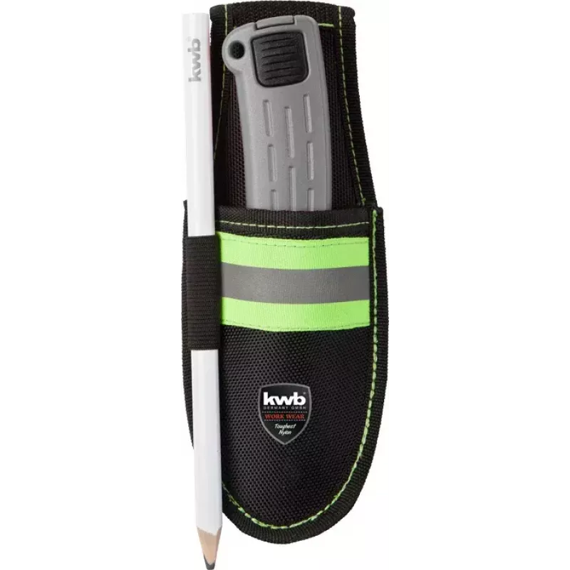 Utility knife holder KWB 909910 Nailon Kollane Must 70mm 95mm 200mm