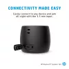 HP must kõlar Bluetooth 360, juhtmega ja juhtmeta, mono kaasaskantav kõlar, must, silinder, nupud, universaalne