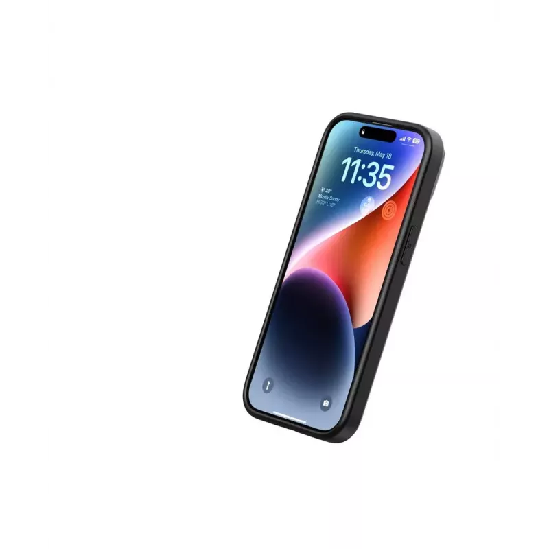 Cover JT BERLIN Pankow Hybrid iPhone 15 Plus jaoks 17 cm Must
