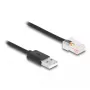 DeLOCK signaalikaabel 2 m Must USB-A RJ-50 Isane/Isane 67016