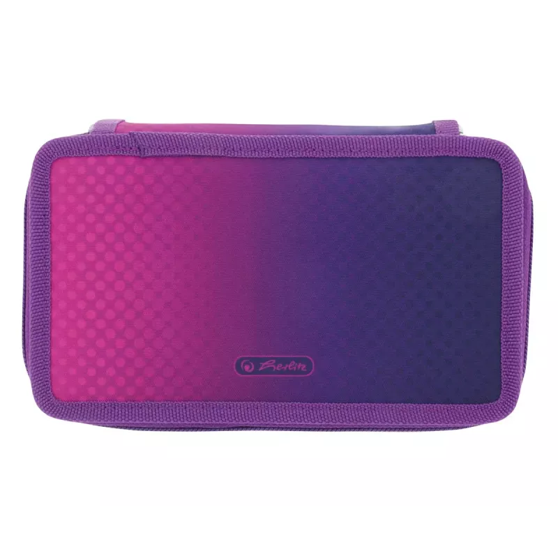 Herlitz TriCase Dip Dye 31 pcs Pink lilla Polyester 190x115x70 mm