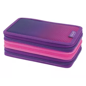 Herlitz TriCase Dip Dye 31 pcs Pink lilla Polyester 190x115x70 mm