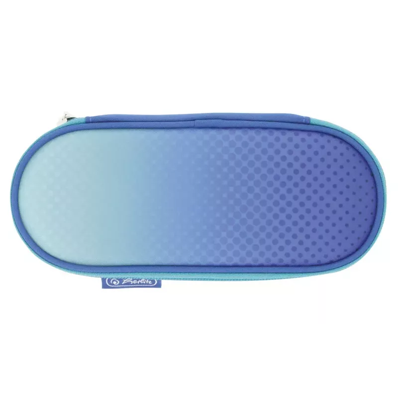 Herlitz Dip Dye Soft pehme pliiatsikarp polüestrist sinine türkiissinine 215x95x60mm