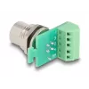 DeLOCK M12 ülekandemooduli adapter, 4-kontaktiline A-kodeeringuga emane, 5-kontaktilisele klemmiplokile