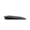 Hama WK-500 klaviatuur Kodu/Kontor RF traadita + Bluetooth QWERTZ Saksa Must, Tumehall