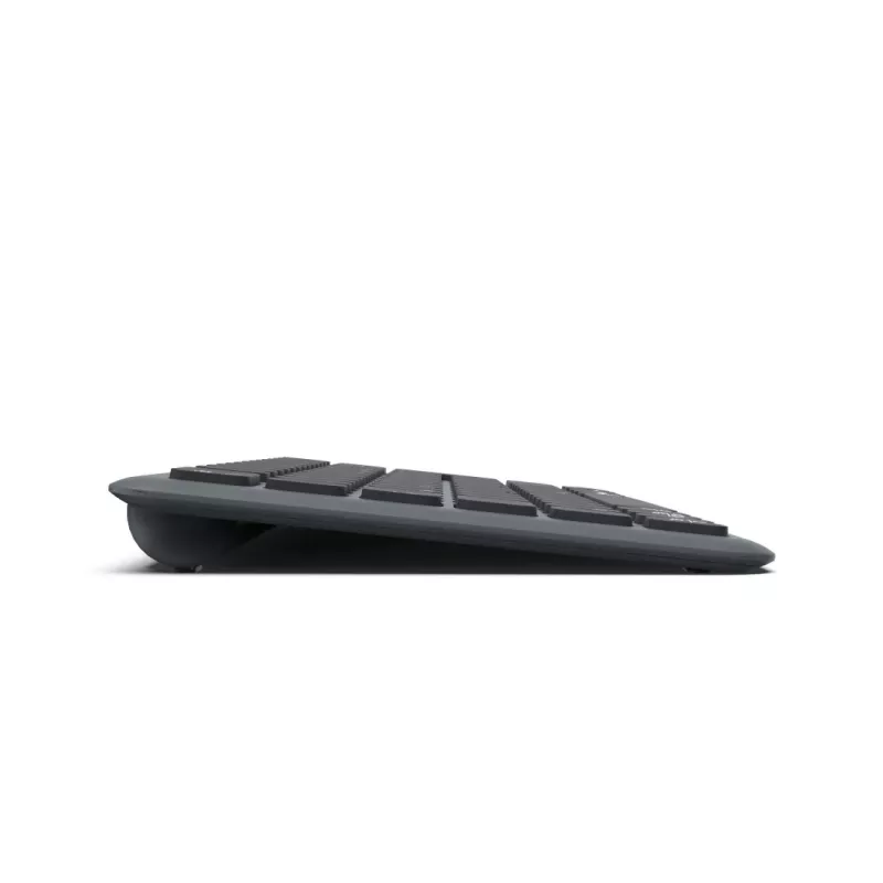 Hama WK-500 klaviatuur Kodu/Kontor RF traadita + Bluetooth QWERTZ Saksa Must, Tumehall