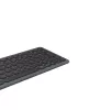 Hama WK-500 klaviatuur Kodu/Kontor RF traadita + Bluetooth QWERTZ Saksa Must, Tumehall