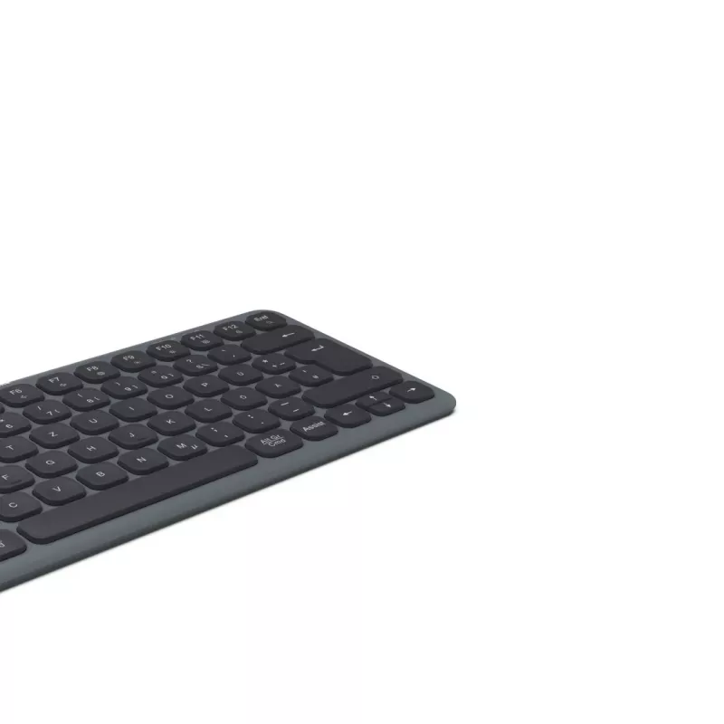 Hama WK-500 klaviatuur Kodu/Kontor RF traadita + Bluetooth QWERTZ Saksa Must, Tumehall