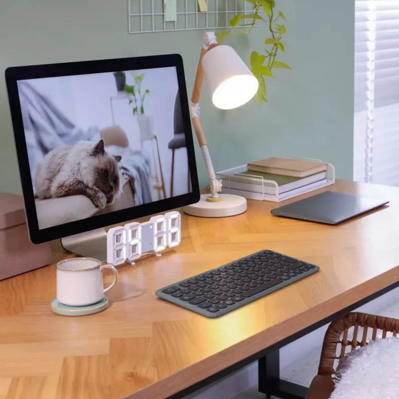 Hama WK-500 klaviatuur Kodu/Kontor RF traadita + Bluetooth QWERTZ Saksa Must, Tumehall