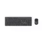 Hama WKM-200 klaviatuur, hiir kaasas, kodu/kontor, RF-juhtmevaba, QWERTZ, saksa, must