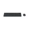 Hama WKM-200 klaviatuur, hiir kaasas, kodu/kontor, RF-juhtmevaba, QWERTZ, saksa, must