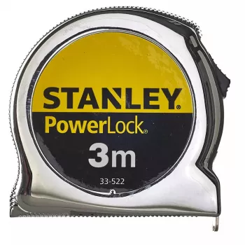 Mõõdulint STANLEY Micro PowerLock Metric - kompaktne ülestõstetav mõõdulint, meetrilised jaotised