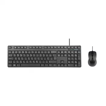 Targus AKM622UK klaviatuur, hiir kaasas, universaalne, USB, QWERTY, UK English, must