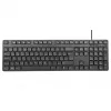 Targus AKM622UK klaviatuur, hiir kaasas, universaalne, USB, QWERTY, UK English, must
