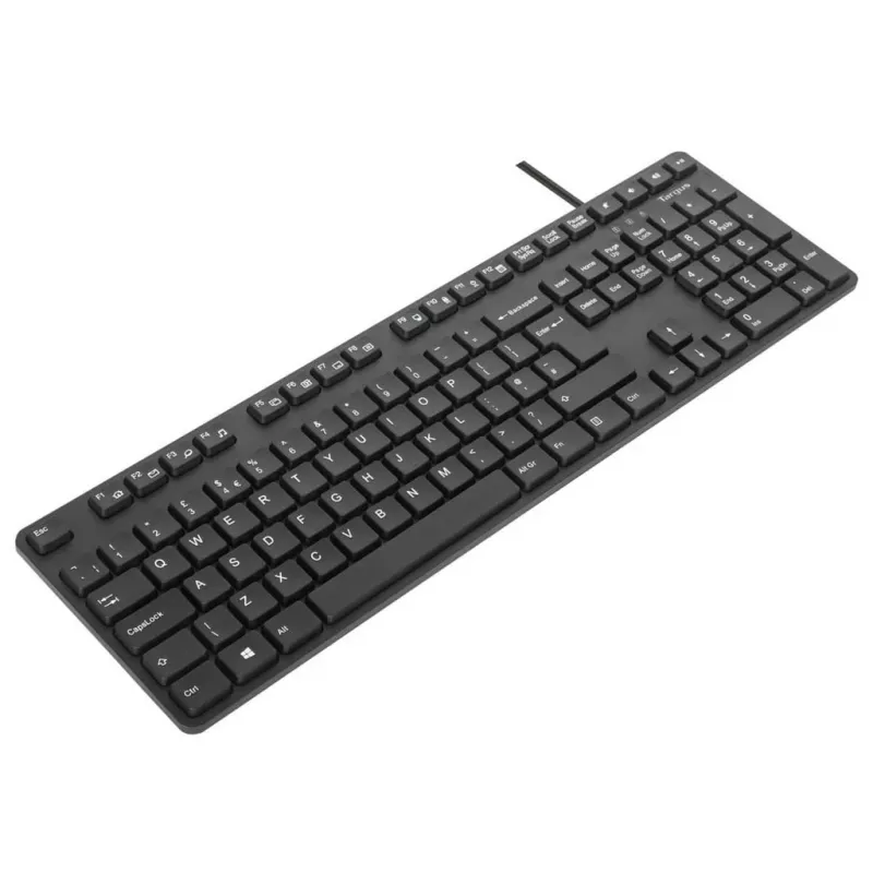 Targus AKM622UK klaviatuur, hiir kaasas, universaalne, USB, QWERTY, UK English, must