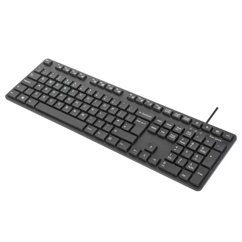 Targus AKM622UK klaviatuur, hiir kaasas, universaalne, USB, QWERTY, UK English, must