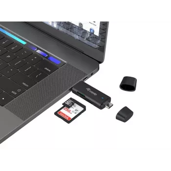 Equip 245462 kaardilugeja USB 3.2 Gen 1 (3.1 Gen 1) Type-A/USB-C must