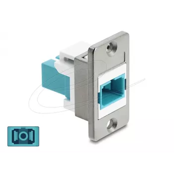 Keystone-moodul DELOCK 91102, lame konstruktsioon, RJ45-sisestusega ühilduv
