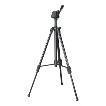 Statiiv HAMA Delta Duo 170 — 3‑jalga, max kõrgus 170 cm, min 62 cm, kandevõime 4 kg, kaal 1,85 kg, must