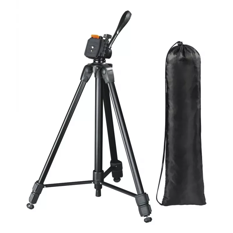 Statiiv HAMA Delta Duo 170 — 3‑jalga, max kõrgus 170 cm, min 62 cm, kandevõime 4 kg, kaal 1,85 kg, must