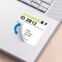 Eemaldatavad sildid HERMA 10108 A4 40x40 mm ruudukujulised valged