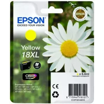 Tindikassett Epson Singlepack 18XL Claria Home kollane