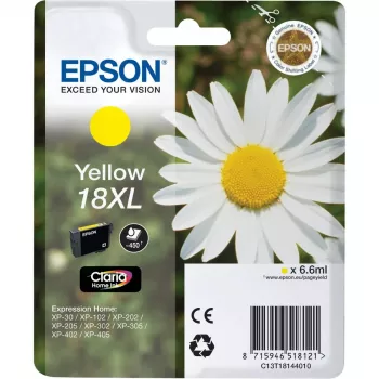 Tindikassett Epson Singlepack 18XL Claria Home kollane