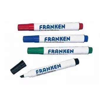 Marker Franken Z2203 4 tk Must Sinine Roheline Punane