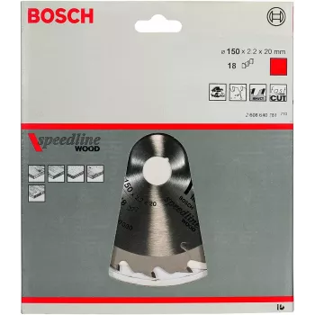 Ketassaetera Bosch 2608640781 15 cm puidule