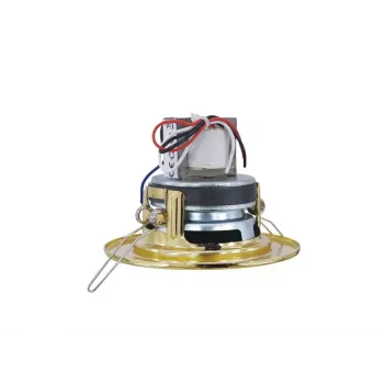 2-suunaline kõlar Omnitronic 80710203 Gold juhtmega 6 W