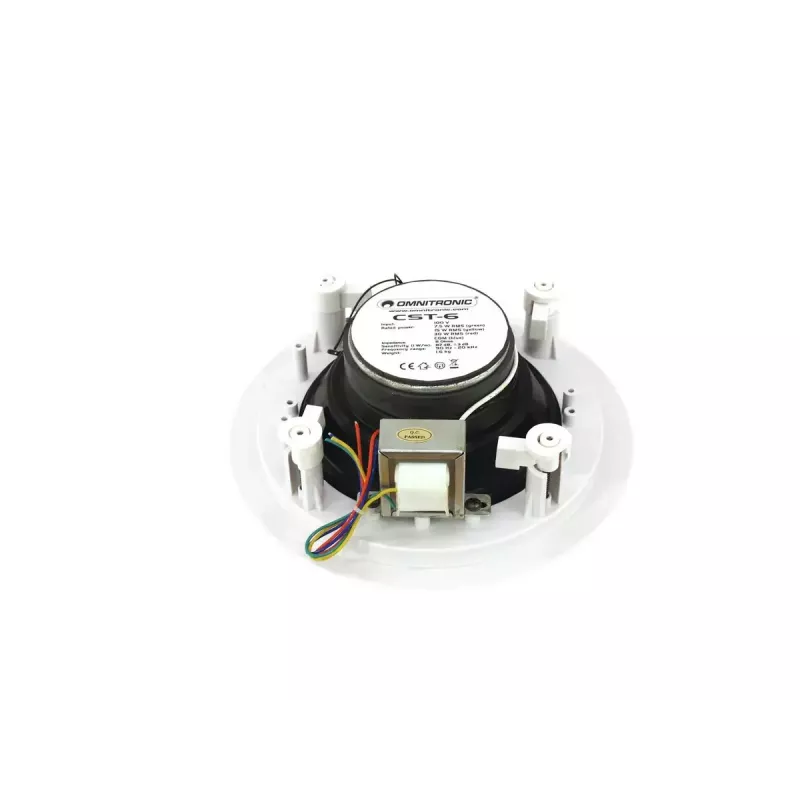 2-suunaline kõlar Omnitronic 80710222 Valge