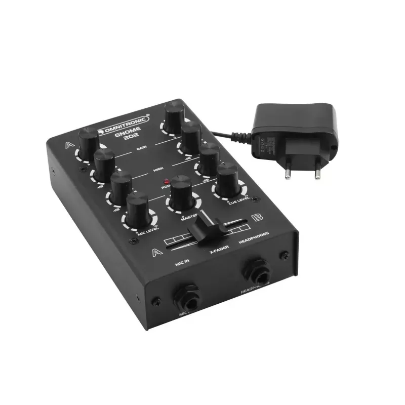 Mixer Omnitronic GNOME-202 2 kanalit 20 - 20000 Hz Must