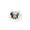 Täissagedusvaljuhääldi Omnitronic 80710210 Valge Juhtmega 5 W