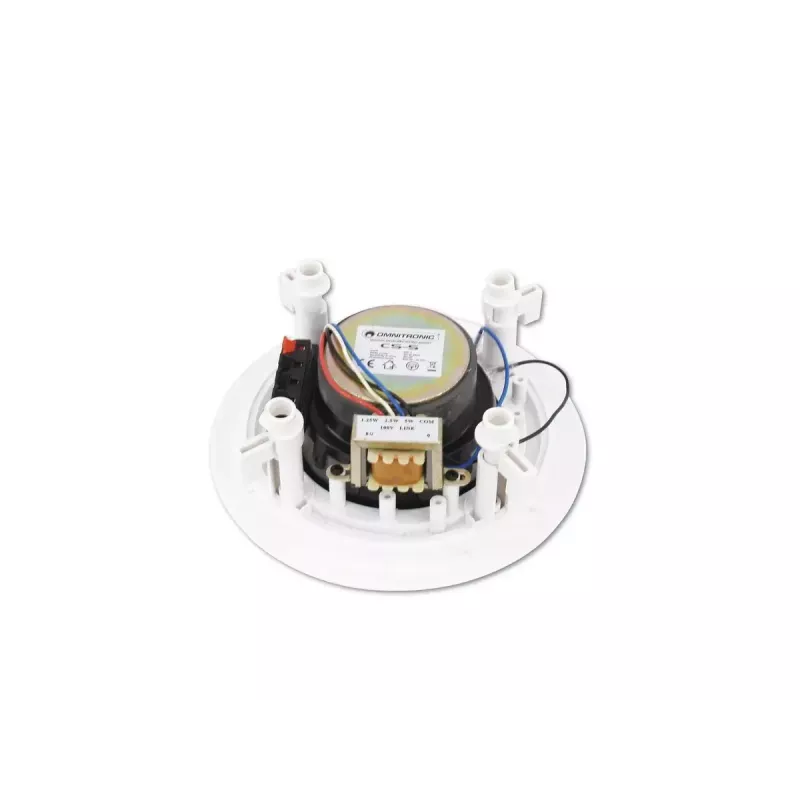 Täissagedusvaljuhääldi Omnitronic 80710210 Valge Juhtmega 5 W