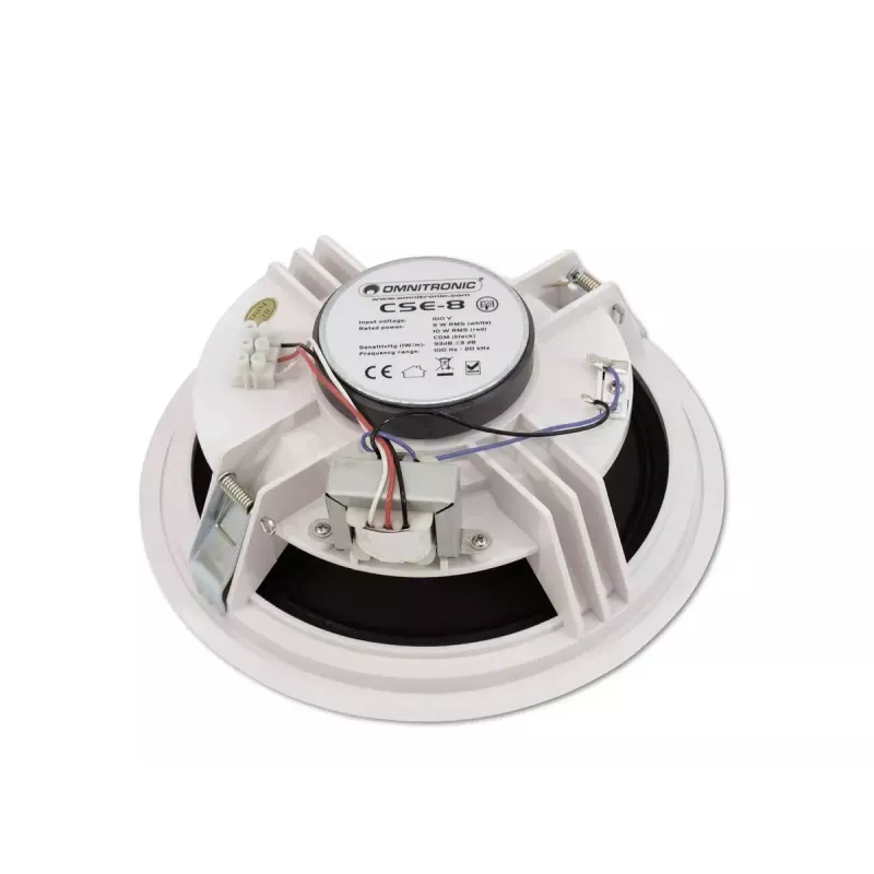 Full range loudspeaker Omnitronic 80710242 Valge Wired 10 W