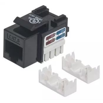 Intellinet Keystone Jack, Cat6, UTP, Punch-down, Must, Lame, Must, RJ-45, Emane, 22/26, Cat6