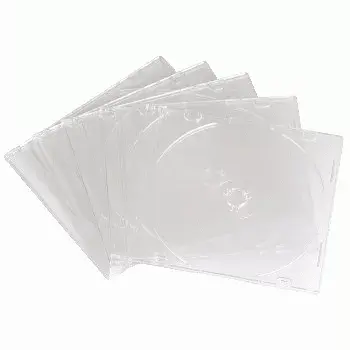 CD õhuke tühi karp Hama 051164 pakk 10 läbipaistev 1 plaat