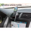 Manhattan Magnetiline Auto Õhutusava Telefonihoidik, Reguleeritav Klambriga Kinnitatav, Kiire Kinnitamine ja Vabastamine, Libisemiskindel Alus, Must, Eluaegne Garantii