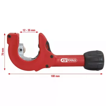 Manuaalne torulõikur KS Tools 104.5060 Kaal 520 g