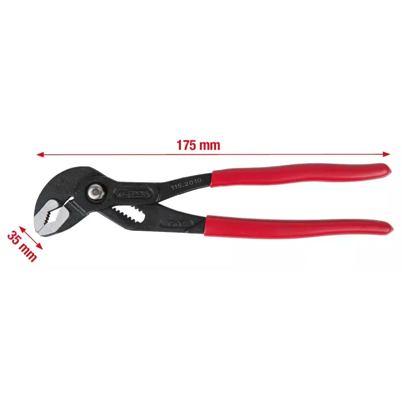 Tangid KS Tools 115.2011 Kaal 160 g Saksamaa