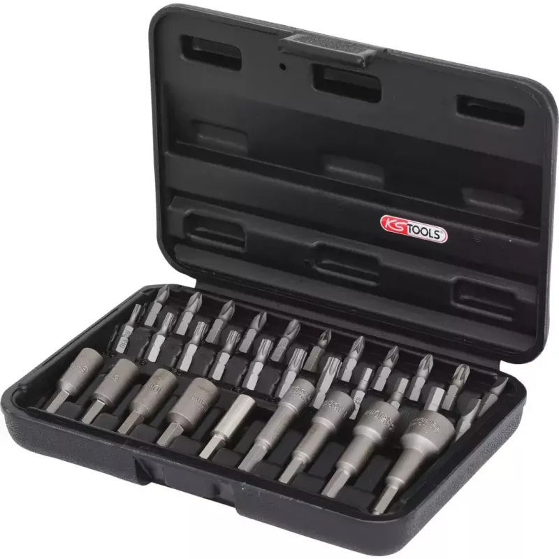 KS Tools 1/4" CLASSIC otsakute ja kruvikeeramistööriistade komplekt, 31 tk, 122.2100