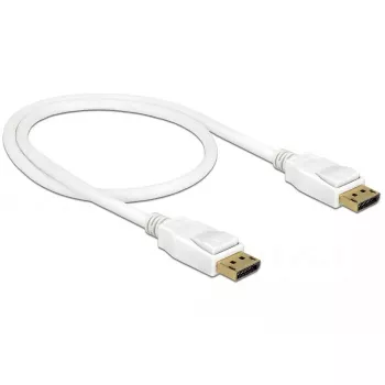 DisplayPort kaabel DeLOCK 85507 0,5 m valge