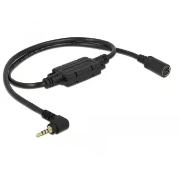 Audio kaabel Navilock 62881 0.52m 2.5mm Must
