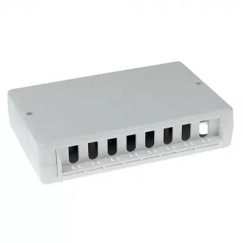 Pindpaigaldatav karp ACT FA5000 varjestamata 8-pordiline Cat5e — 171,4×38×118,8 mm