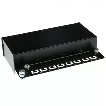 Pindpaigaldatav varjestatud patch-karp ACT 8-port CAT6, 173×44 mm