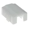 Surface mounted shielded outlet box ACT FA5005 for 1× CAT5E jack, 39×29.5×54 mm