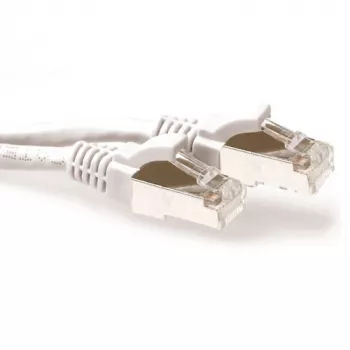 ACT valge 20 meetri LSZH SFTP CAT6A paigakaabel takistuseta RJ45 pistikutega