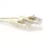 ACT Ivory 30 meetri U/UTP CAT6 patch-kaabel purunemiskindla konnektorikaitsega ja RJ45-pistikutega